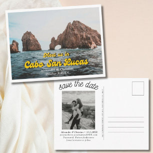 Cabo Destination Wedding Enregistrer la date Carte