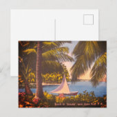 Cabo Rojo, Puerto Rico - Beach at Joyuda Briefkaart (Voorkant / Achterkant)