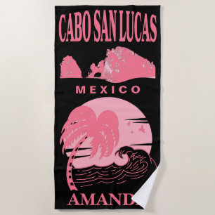 Cabo San Lucas Bachelorette Party Custom Vacation Strandlaken
