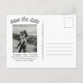 Cabo San Lucas Bruiloft Save the Date Briefkaart (Achterkant)