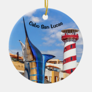 Cabo San Lucas Ceramic Ornament