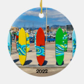 Cabo San Lucas Ceramic Ornament (Achterkant)