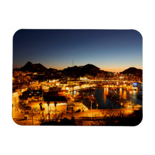 Cabo San Lucas Cityscape at Sunset, Mexico Magneet