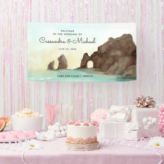 Cabo San Lucas | El Arco | MEXICO Welkom Spandoek (Feest)