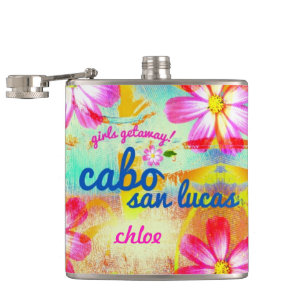 CABO San Lucas Girls Getaway Flask Heupfles