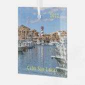 Cabo San Lucas Glas Ornament (Voorkant links)