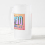 CABO SAN LUCAS MATGLAS BIERPUL (Voorkant links)