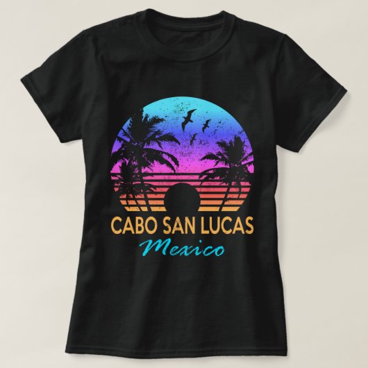 CABO SAN LUCAS MEXICO Beach Vacation Trip T-shirt (Design voorkant)