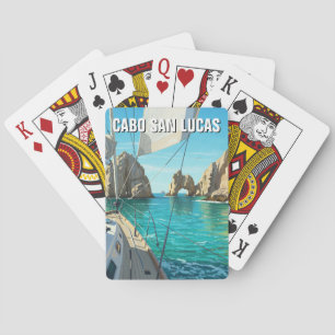 Cabo San Lucas Mexico El Arco Reis Pokerkaarten