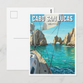 Cabo San Lucas Mexico El Arco Reizen Briefkaart (Voorkant / Achterkant)