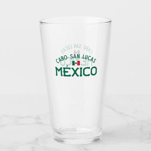 Cabo San Lucas Mexico Glas (Voorkant)