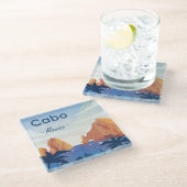 Cabo San Lucas Mexico Glazen Onderzetter (Schuin)