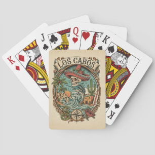 Cabo San Lucas Mexico Reizen Pokerkaarten
