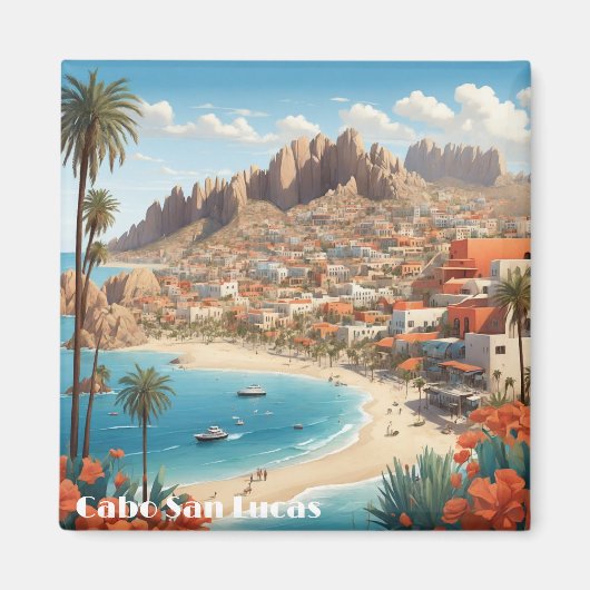 Cabo San Lucas Mexico - Rrip op de Oostzee Magneet (Voorkant)