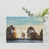 Cabo San Lucas Mexico Wedding Save the Date (Staand voorkant)