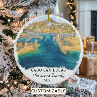 Cabo San Lucas Ornament, Mexico Keramisch Ornament
