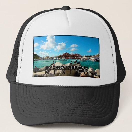 Cabo San Lucas Trucker Pet (Voorkant)