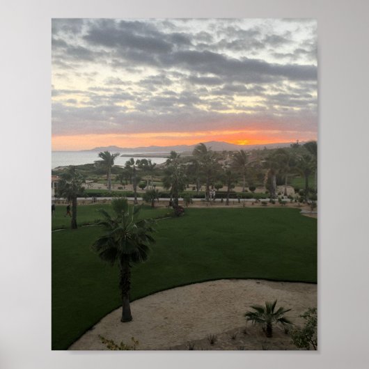 Cabo Sunset Poster (Voorkant)