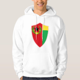 Cabo Verde HIstoric Flag Shield Hoodie