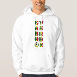 Cabo Verde Kleuren Hoodie