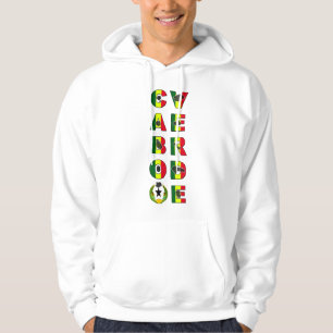 Cabo Verde Kleuren Hoodie