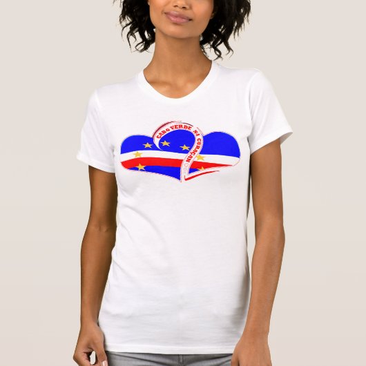 Cabo Verde Na Curaçan T-shirt (Voorkant)
