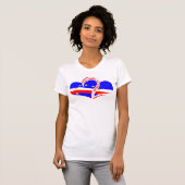 Cabo Verde Na Curaçan T-shirt (Voorkant volledig)