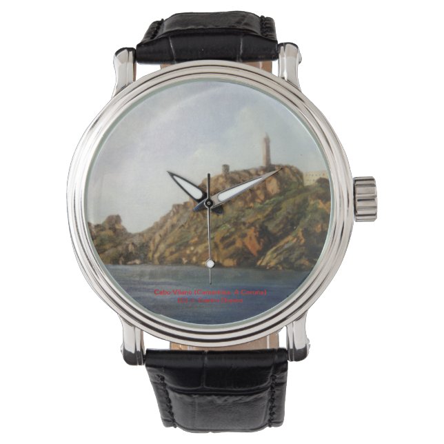 Cabo Vilano (Camariñas. A Coruña) Horloge (Voorkant)