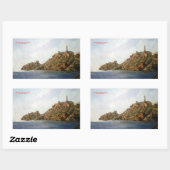 Cabo Vilano (Camariñas. A Coruña) Rechthoekige Sticker (Vel)