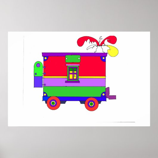 CABOOSE POSTER (Voorkant)