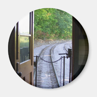 Caboose uitzicht magneet