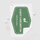 Cabot Cape Breton Canada Golfbestemming Golfhanddoek (Insitu)
