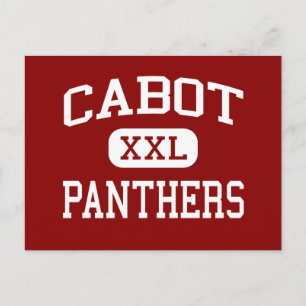 Cabot - Panthers - High School - Cabot Arkansas Briefkaart