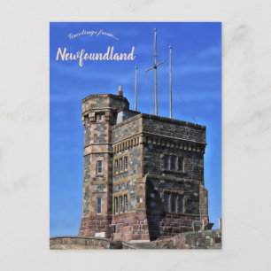 Cabot-toren Newfoundland Canada Briefkaart
