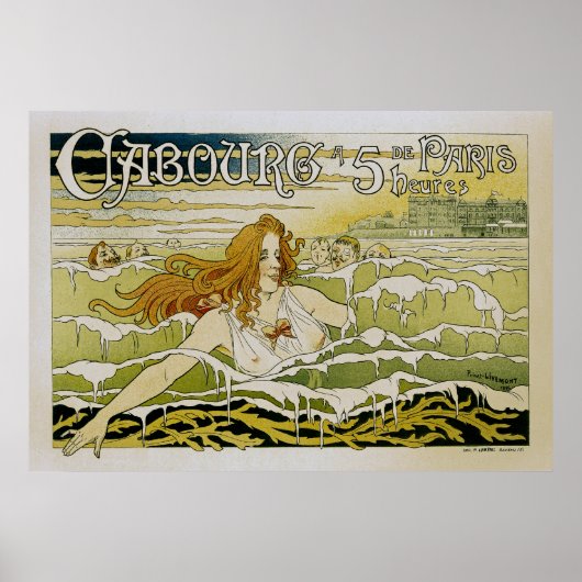 Cabourg, 5 uur uit Parijs Poster (Voorkant)