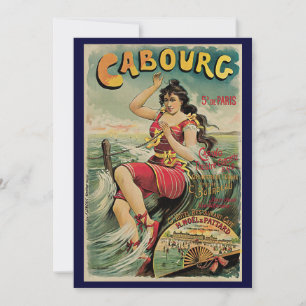 Cabourg, Frankrijk Strand Resort, Vintage Reis Kun