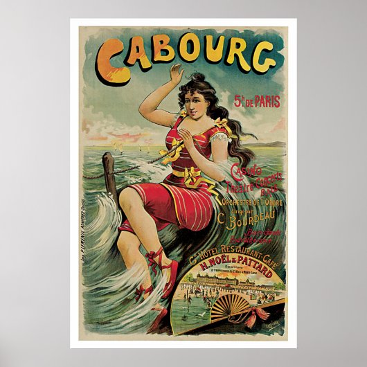 Cabourg Paris Frankrijk Poster (Voorkant)