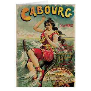 Cabourg, station balnéaire de France, art de voyag