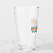 Cabretta Beach Sapelo Georgia Sun Palm Tree Glas (Rechts)