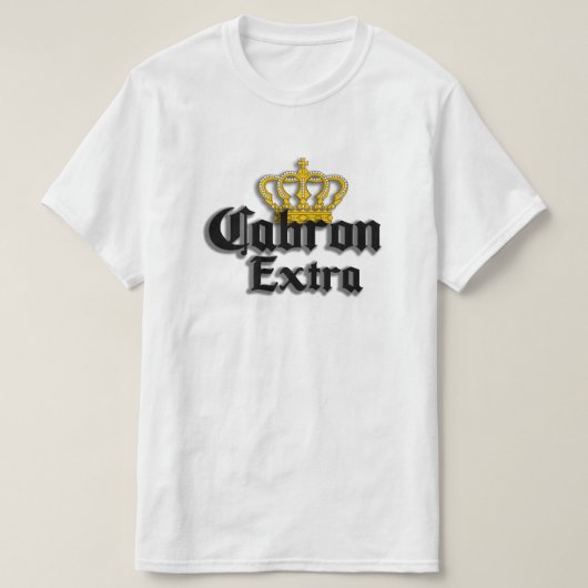 Cabron Extra Mannen tshirt (Design voorkant)