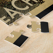 Caca Beach Vintage Travel Legpuzzel (Zijkant)