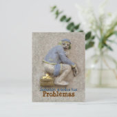 Caca de Oro ~ Tarjeta Postal/Invitación Briefkaart (Staand voorkant)