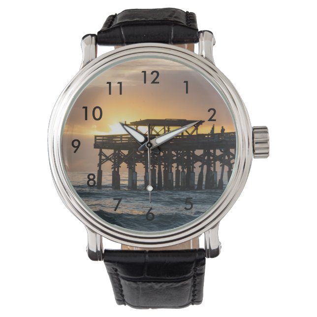 Caca First Sunrise Horloge (Voorkant)