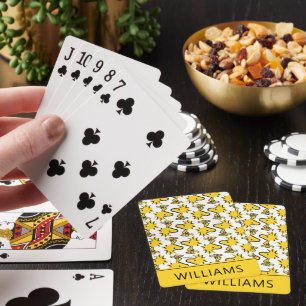 cacahuètes   Cartes de jeu Motif Woodstock