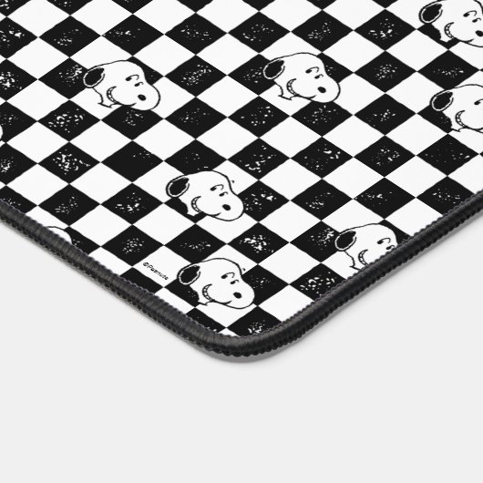 cacahuètes | Drapeau À damiers Snoopy (Coin)