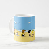 cacahuètes | Journée à la plage Café Mug (Devant gauche)