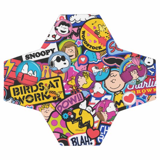 cacahuètes | Motif de patchs Mixtape (Plat)