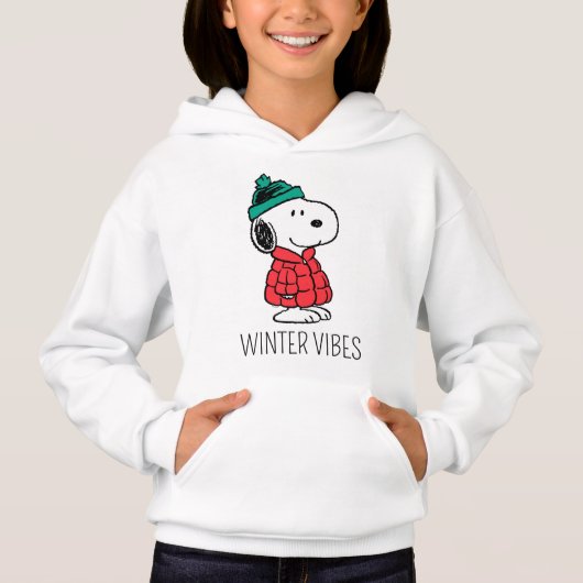 cacahuètes | Snoopy Chat d'hiver et Casquette (Devant)