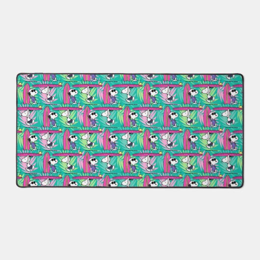 cacahuètes | Snoopy Turquoise Surf Motif (Recto)