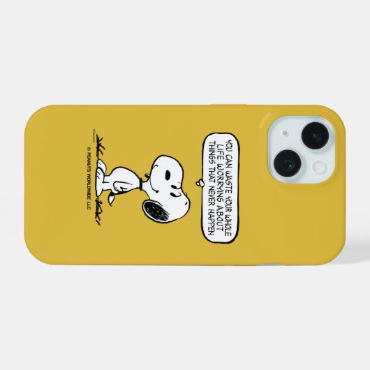 cacahuètes | Snoopy Vous ne pouvez pas regarder to (Verso Horizontal)